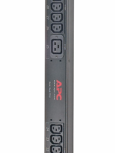 Bild von APC Rack PDU,Basic,Zero U,12.5kW Stromverteilereinheit (PDU) Schwarz