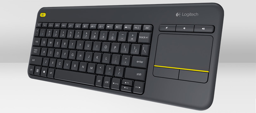 Bild von Logitech K400 Plus Tv Tastatur Haus RF Wireless QWERTZ Deutsch Schwarz