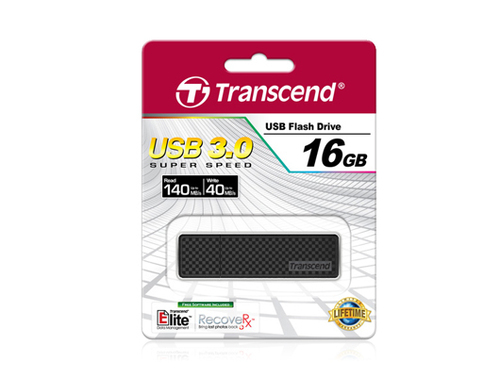 Bild von Transcend JetFlash elite 16GB JetFlash 780 USB-Stick USB Typ-A 3.2 Gen 1 (3.1 Gen 1) Schwarz