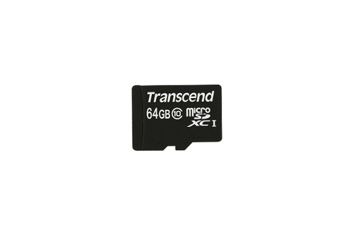 Bild von Transcend TS64GUSDXC10 Speicherkarte 64 GB MicroSDXC NAND Klasse 10