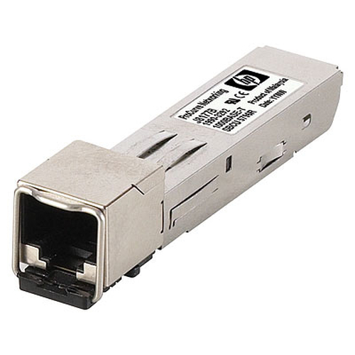 Bild von HPE X120 1G SFP RJ-45 T Netzwerk-Transceiver-Modul Kupfer 1000 Mbit/s