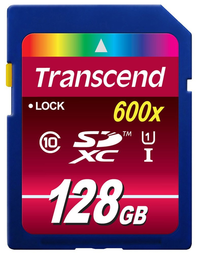 Bild von Transcend TS128GSDXC10U1 Speicherkarte 128 GB SDXC MLC Klasse 10