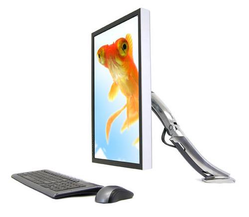 Bild von Ergotron MX Series Desk Mount LCD Arm 76,2 cm (30 Zoll) Aluminium