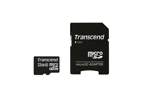 Bild von Transcend TS32GUSDHC10 Speicherkarte 32 GB MicroSDHC NAND Klasse 10