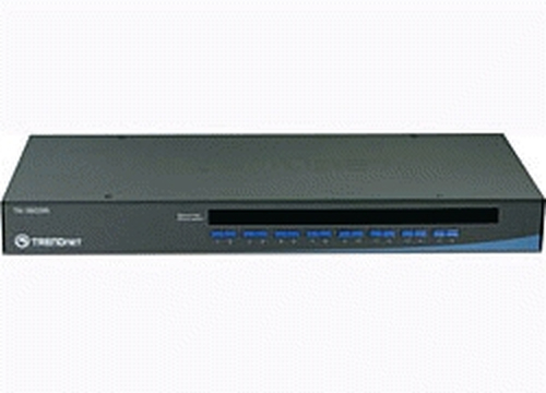 Bild von Trendnet 16-Port USB/PS/2 Rack Mount KVM Switch Tastatur/Video/Maus (KVM)-Switch Rack-Einbau Schwarz