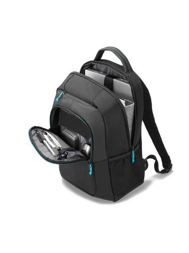 Bild von DICOTA Spin Rucksack Schwarz, Blau Polyester