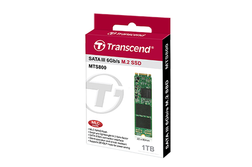 Bild von Transcend MTS800 1 TB M.2 Serial ATA III MLC