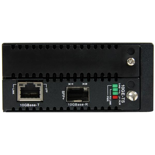 Bild von StarTech.com 10 Gigabit Ethernet Kupfer auf LWL Konverter - Offenes SFP+ - Managed