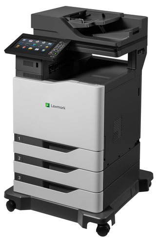 Bild von Lexmark CX825dte Laser A4 1200 x 1200 DPI 52 Seiten pro Minute