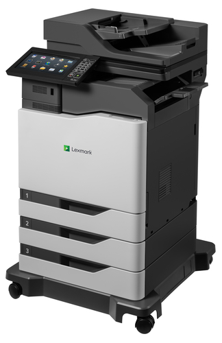 Bild von Lexmark CX825dtfe Laser A4 1200 x 1200 DPI 52 Seiten pro Minute