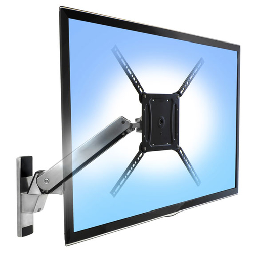 Bild von Ergotron Interactive Arm, VHD Flachbildschirm-Tischhalterung 152,4 cm (60&quot;) Wand Aluminium, Schwarz