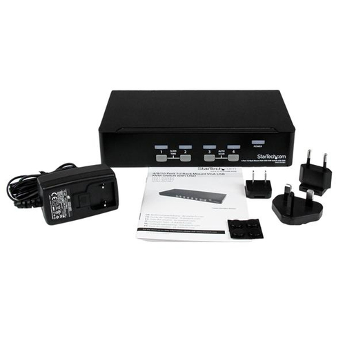 Bild von StarTech.com 4 Port VGA / USB KVM Switch - 4-fach VGA KVM Umschalter mit OSD