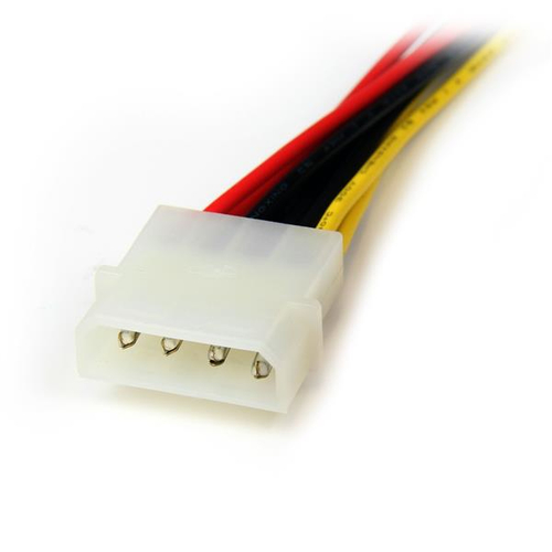 Bild von StarTech.com SATA Y-Stromkabel - Splitter Power Y Kabel SATA zu Molex - 1 x LP4 - 2 x SATA