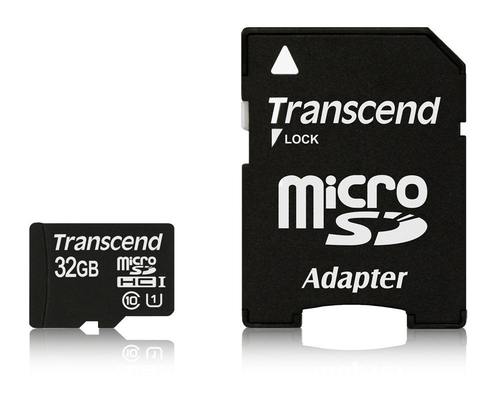 Bild von Transcend 32GB microSDHC Class 10 UHS-I MLC Klasse 10