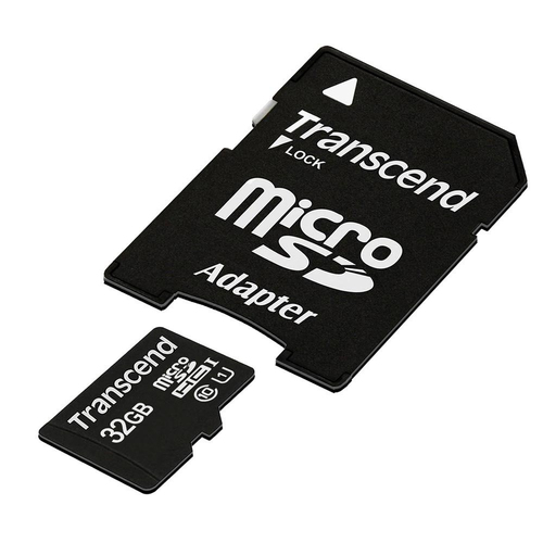 Bild von Transcend 32GB microSDHC Class 10 UHS-I MLC Klasse 10