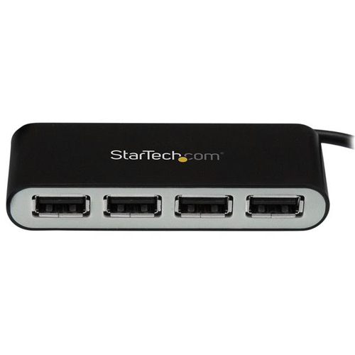 Bild von StarTech.com Mobiler 4-Port-USB 2.0-Hub mit integriertem Kabel