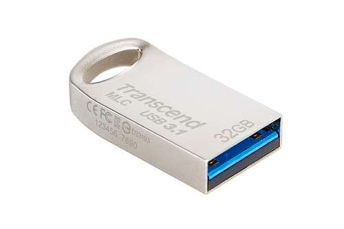 Bild von Transcend JetFlash 720 USB-Stick 32 GB USB Typ-A 3.2 Gen 1 (3.1 Gen 1) Silber