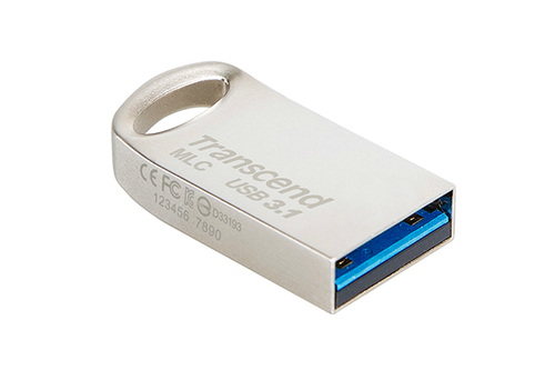 Bild von Transcend JetFlash elite 720 USB-Stick 8 GB USB Typ-A 3.2 Gen 1 (3.1 Gen 1) Silber