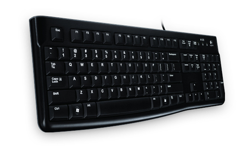 Bild von Logitech Keyboard K120 for Business Tastatur Büro USB QWERTY Italienisch Schwarz