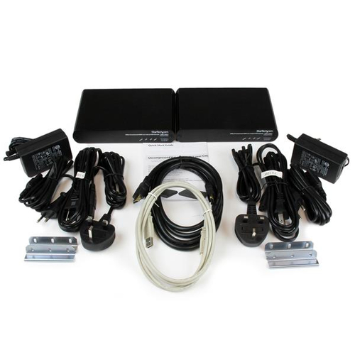 Bild von StarTech.com USB HDMI über Cat5e / 6 KVM Konsolen Extender mit 1080p unkomprimiertem Video - 100m