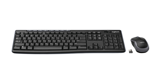 Bild von Logitech Wireless Combo MK270 Tastatur Maus enthalten Haus USB QWERTZ Deutsch Schwarz