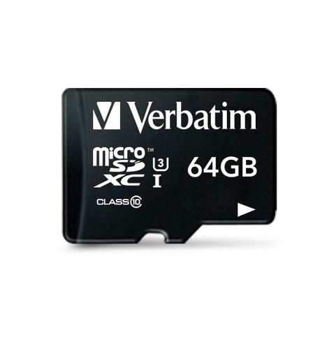 Bild von Verbatim Pro 64 GB MicroSDXC UHS Klasse 10