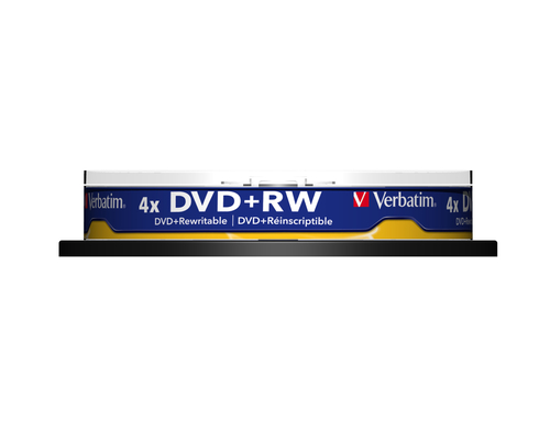Bild von Verbatim DVD+RW Matt Silver 4,7 GB 10 Stück(e)