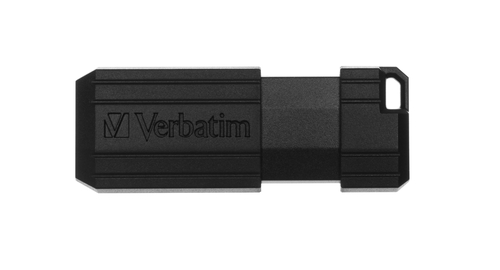 Bild von Verbatim PinStripe - USB-Stick 8 GB - Schwarz