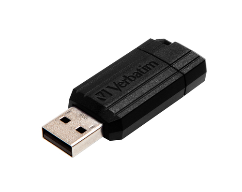 Bild von Verbatim PinStripe - USB-Stick 8 GB - Schwarz