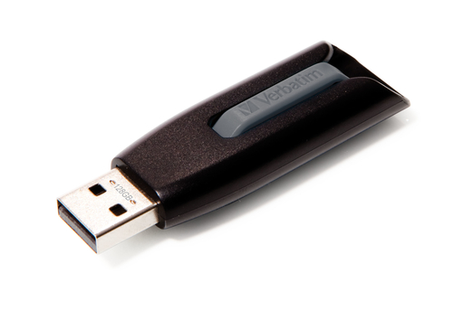 Bild von Verbatim V3 - USB 3.0-Stick 128 GB - Schwarz