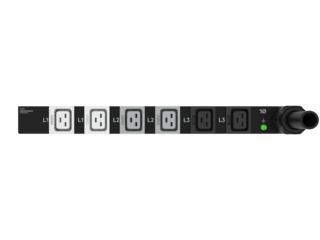 Bild von HPE P9Q59A Stromverteilereinheit (PDU) 6 AC-Ausgänge 0U Schwarz