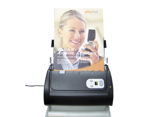 Bild von Plustek SmartOffice PS286 Plus ADF-Scanner 600 x 600 DPI A4 Schwarz, Silber