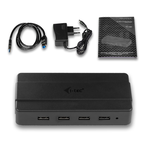 Bild von i-tec USB 3.0 Charging HUB 4 Port + Power Adapter