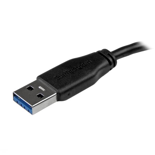 Bild von StarTech.com 2m schlankes SuperSpeed USB 3.0 A auf Micro B Kabel - St/St