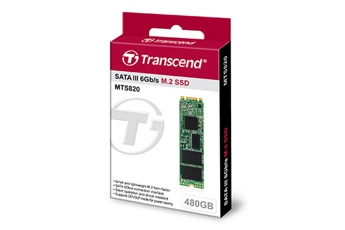 Bild von Transcend MTS820 480 GB M.2 Serial ATA III 3D NAND