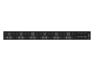 Bild von HPE P9R80A Stromverteilereinheit (PDU) 6 AC-Ausgänge 1U