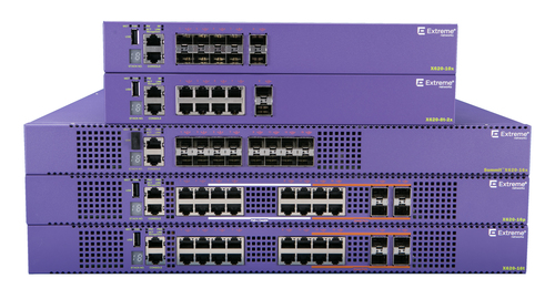 Bild von Extreme networks X620-10x-Base Managed L2/L3 1U Violett