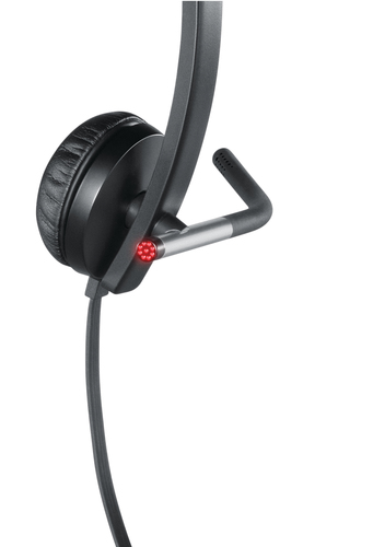 Bild von Logitech H650e Kopfhörer Kabelgebunden Kopfband Büro/Callcenter USB Typ-A Schwarz, Silber