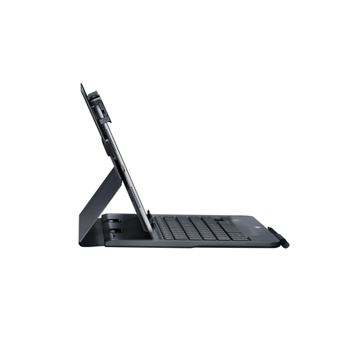 Bild von Logitech Universal Folio with integrated keyboard for 9-10 inch tablets QWERTY UK Englisch Bluetooth Schwarz