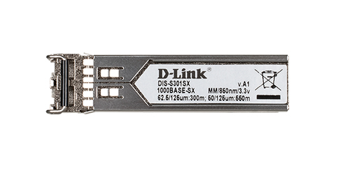 Bild von D-Link DIS‑S301SX Netzwerk-Transceiver-Modul Faseroptik 1000 Mbit/s mini-GBIC