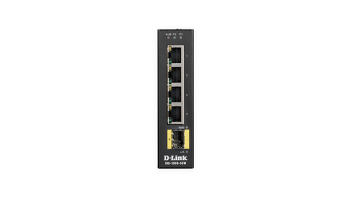 Bild von D-Link DIS‑100G‑5SW Unmanaged L2 Gigabit Ethernet (10/100/1000) Schwarz