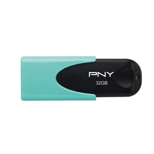Bild von PNY 32GB Attaché 4 USB-Stick USB Typ-A 2.0 Türkis