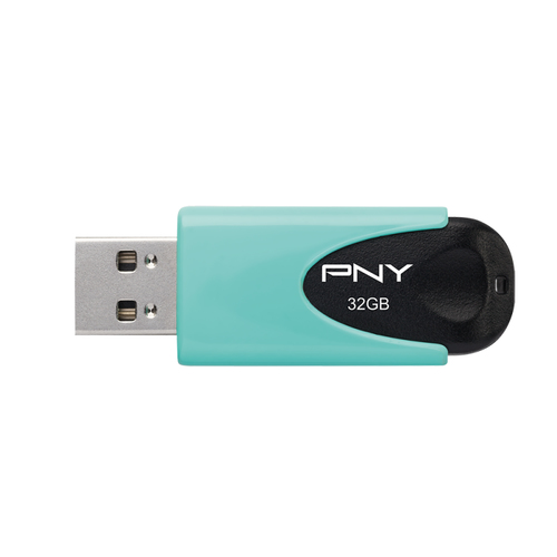Bild von PNY 32GB Attaché 4 USB-Stick USB Typ-A 2.0 Türkis