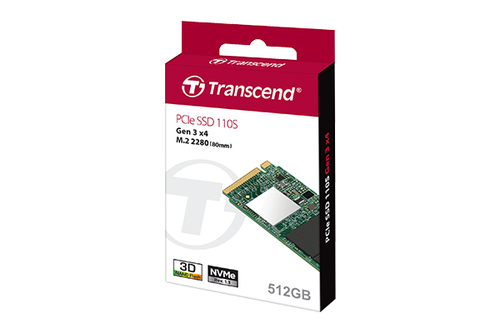 Bild von Transcend 110S M.2 512 GB PCI Express 3.0 3D NAND NVMe