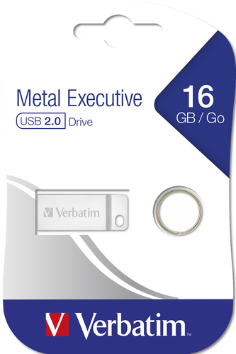 Bild von Verbatim Metal Executive - USB-Stick 16 GB - Silber