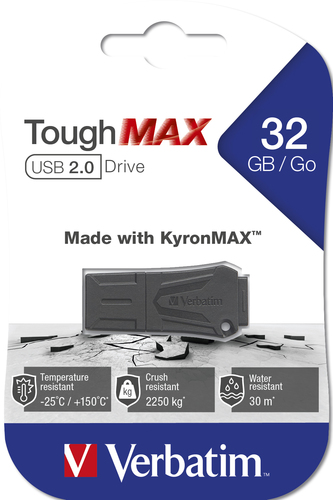 Bild von Verbatim ToughMAX - USB-Stick 32 GB - Schwarz