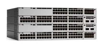 Bild von Cisco Catalyst C9300-24P-E Netzwerk-Switch Managed L2/L3 Gigabit Ethernet (10/100/1000) Power over Ethernet (PoE) 1U Grau