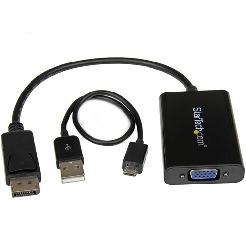 Bild von StarTech.com DisplayPort auf VGA Adapter mit Audio