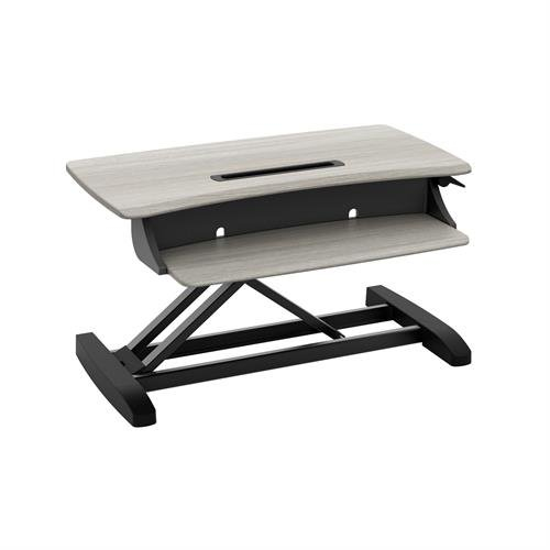 Bild von Ergotron WorkFit-Z Mini, Schwarz, Grau, 61 cm (24&quot;), 11,3 kg, Tisch/Bank, Rechteckige Form, 31,8 cm