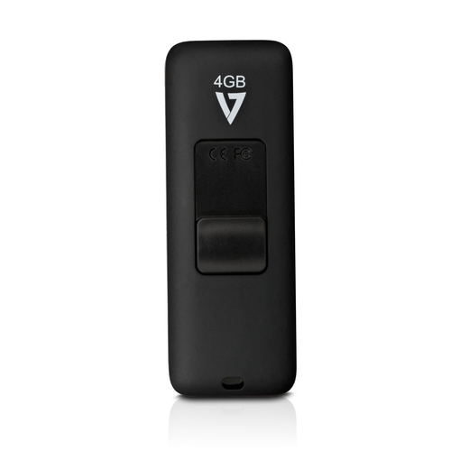 Bild von V7 VF24GAR-3E USB-Stick 4 GB USB Typ-A 2.0 Schwarz